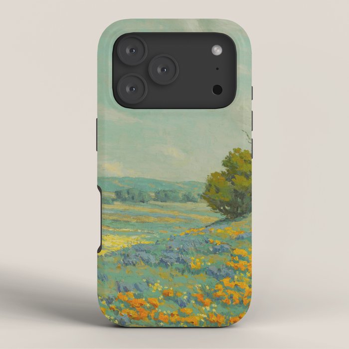 Granville Redmond California poppy field iPhone Case Gallery Image 3