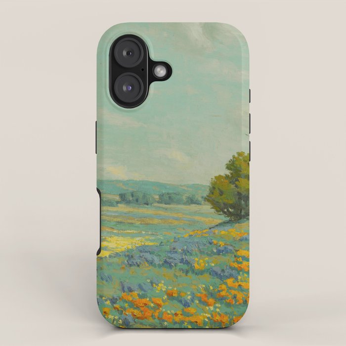 Granville Redmond California poppy field iPhone Case Gallery Image 1