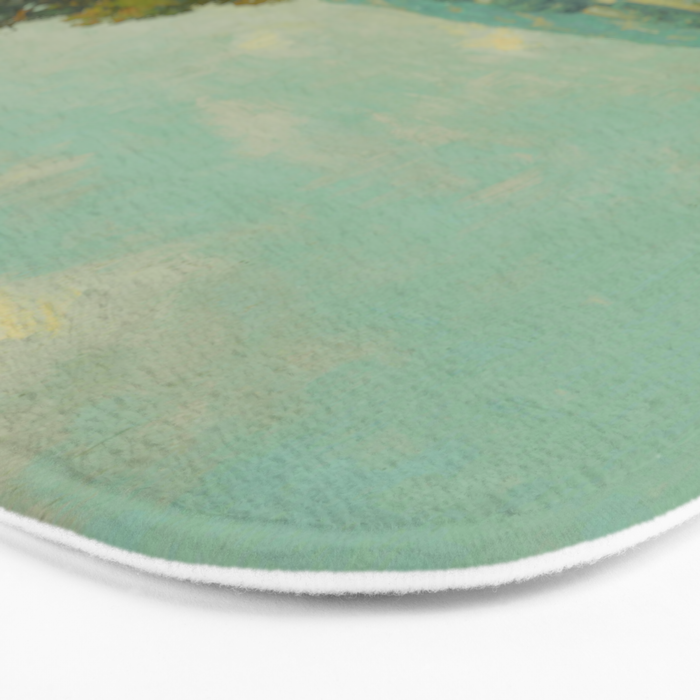 Granville Redmond California poppy field Bath Mat Gallery Image 3