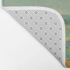 Granville Redmond California poppy field Bath Mat Gallery Image 2