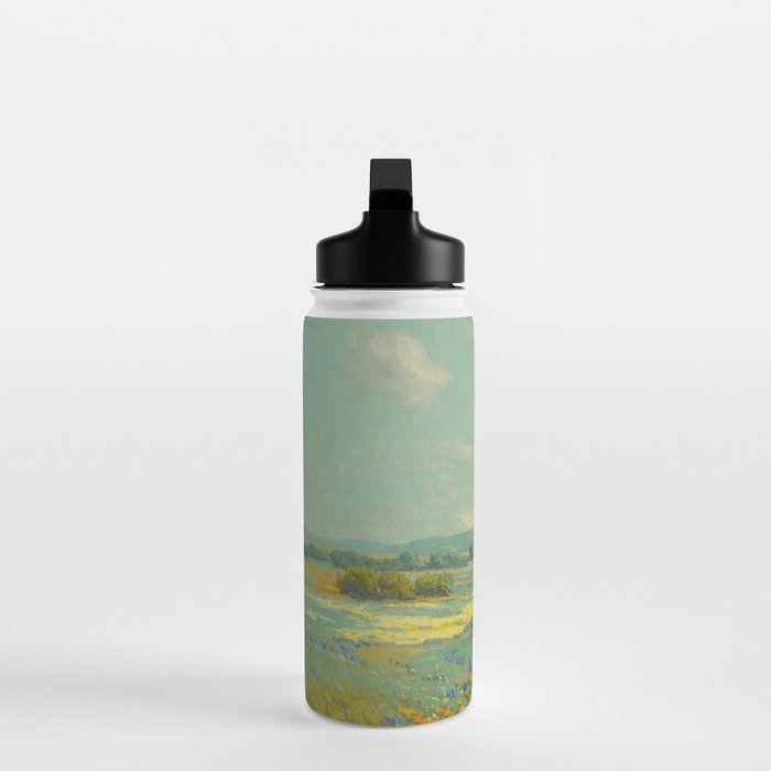 Granville Redmond California poppy field Water Bottle Gallery Image 3