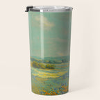 Granville Redmond California poppy field Travel Mug Gallery Image 3