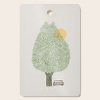 Cat and Plant 61: Cat Tree Cutting Board Gallery Image 1