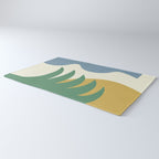 Mediterranean Abstract - Blue Green Rug Gallery Image 3