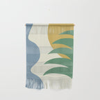 Mediterranean Abstract - Blue Green Wall Hanging Gallery Image 1