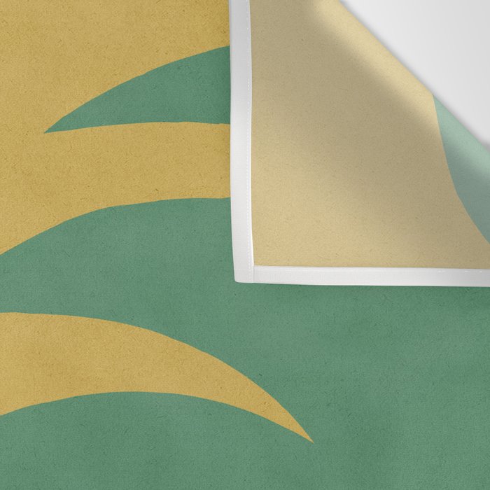 Mediterranean Abstract - Blue Green Wall Tapestry Gallery Image 3