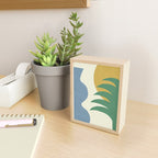 Mediterranean Abstract - Blue Green Mini Art Print Gallery Image 2