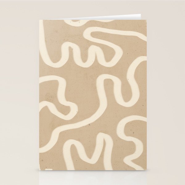 Organic Flow Stationery Card Gallery Image 1