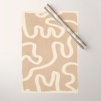 Organic Flow Wrapping Paper Gallery Image 1