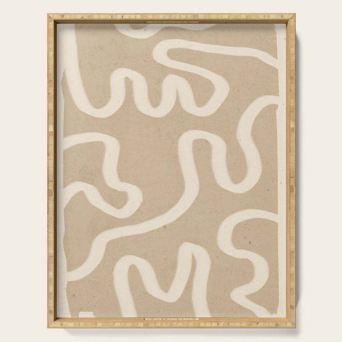 Organic Flow Serving Tray Gallery Image 1