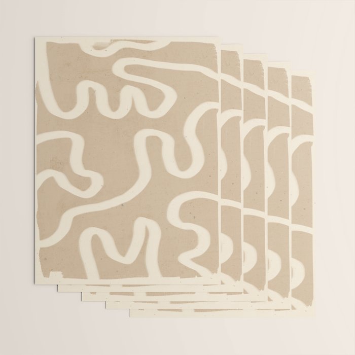 Organic Flow Wrapping Paper Gallery Image 3