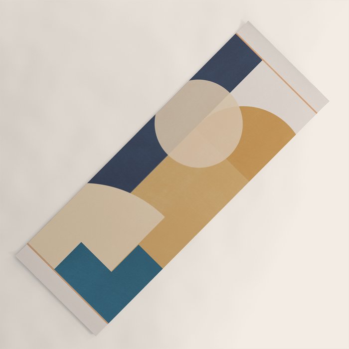 geometric abstract 188 Yoga Mat Gallery Image 1