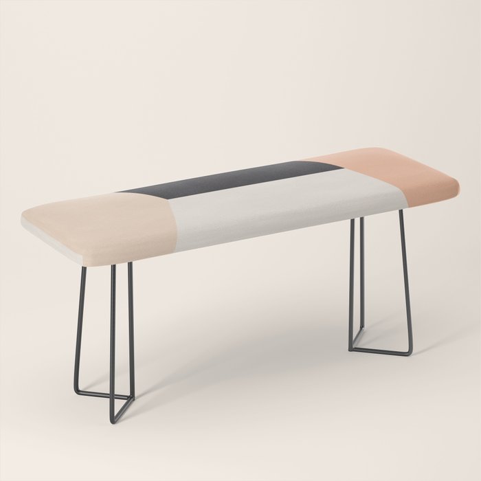 Abstract Geometric 65 Bench Gallery Image 1