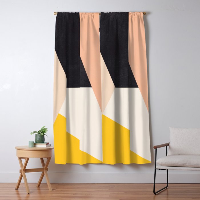 Abstract Geometric 65 Window Curtain Gallery Image 5