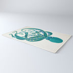 Octopus Watercolor Rug Gallery Image 3