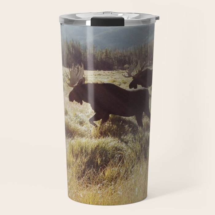 Three Meadow Moose Travel Mug Gallery Image 1
