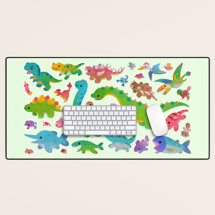 Jurassic baby Desk Mat Gallery Image 1