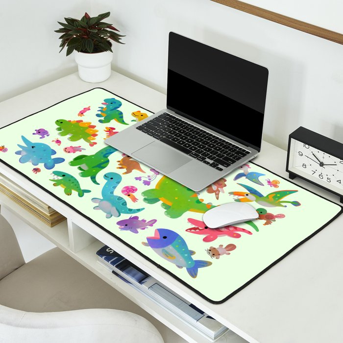 Jurassic baby Desk Mat Gallery Image 2