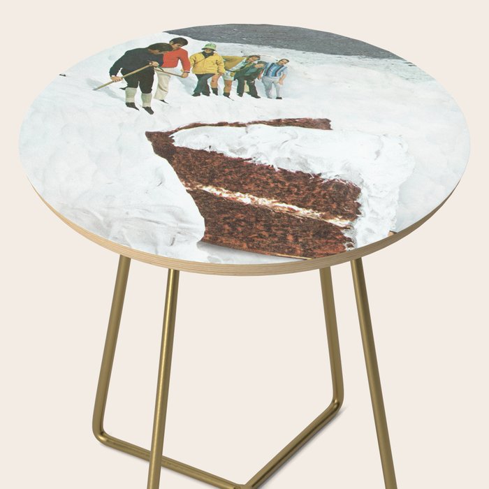 Glacier Calving Cake - Dessert Snow Mountain Side Table Gallery Image 2