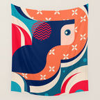 Fly High Wall Tapestry Gallery Image 4