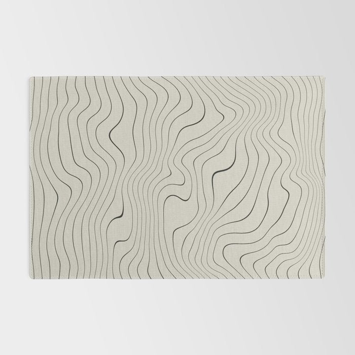 Line Distortion #1 Rug Gallery Image 2