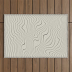 Line Distortion #1 Outdoor Rug Gallery Image 1