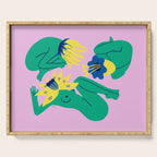 Bloom in Pink Serving Tray Gallery Image 1