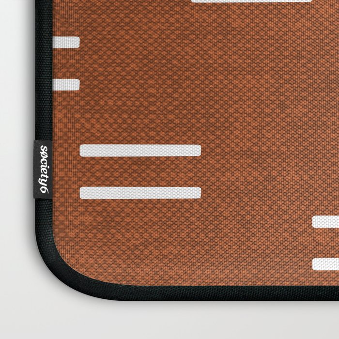 double dash - burnt orange Laptop Sleeve Gallery Image 3