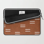 double dash - burnt orange Laptop Sleeve Gallery Image 2