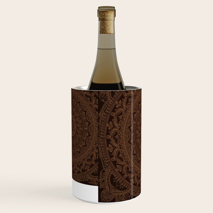 Mandala Dark Chocolate Wine Chiller Gallery Image 2