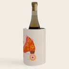 Retro Roller Skates - Coral Wine Chiller Gallery Image 3