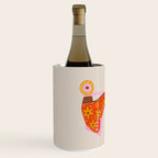 Retro Roller Skates - Coral Wine Chiller Gallery Image 2