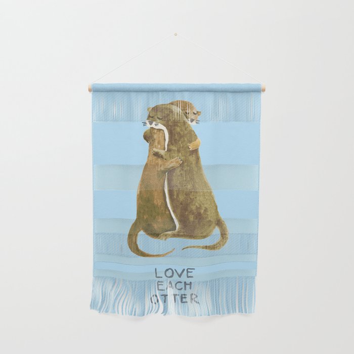 Love each otter Wall Hanging Gallery Image 1