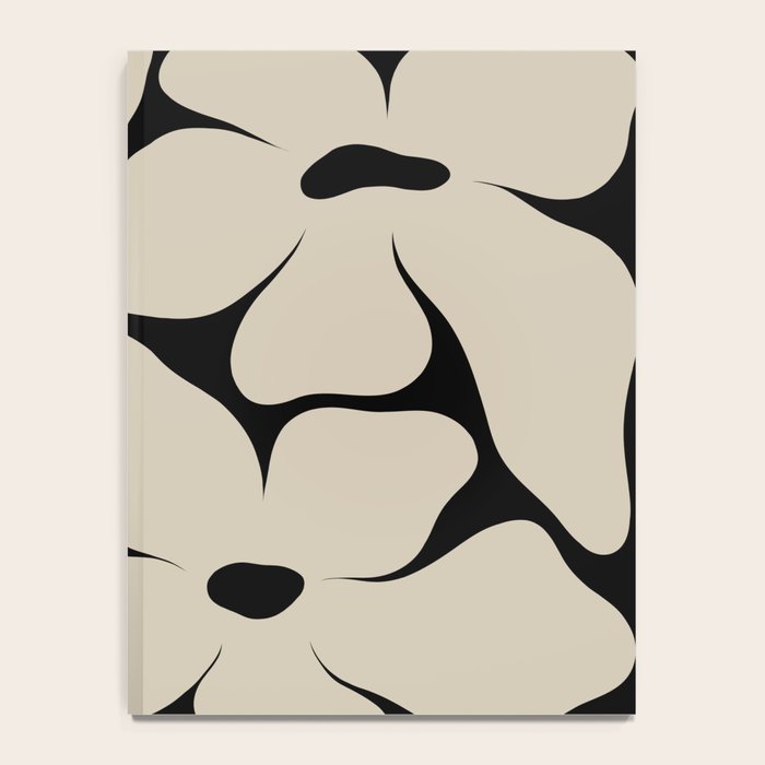 Vanilla Flower black Notebook Gallery Image 4