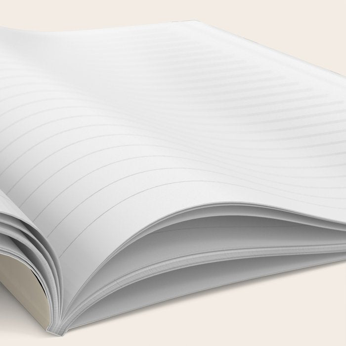 Vanilla Flower black Notebook Gallery Image 2