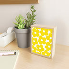 Retro Neon Yellow Daisies #1 #decor #art #society6 Mini Art Print Gallery Image 2