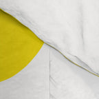 Retro Neon Yellow Daisies #1 #decor #art #society6 Comforter Gallery Image 4