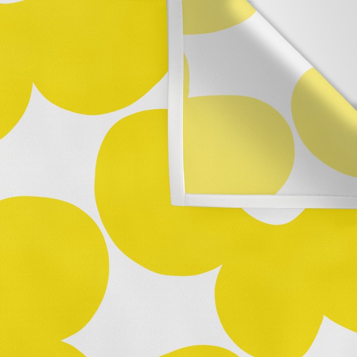 Retro Neon Yellow Daisies #1 #decor #art #society6 Wall Tapestry Gallery Image 3