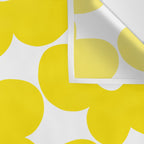 Retro Neon Yellow Daisies #1 #decor #art #society6 Wall Tapestry Gallery Image 3
