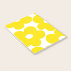 Retro Neon Yellow Daisies #1 #decor #art #society6 Notebook Gallery Image 3
