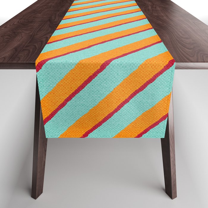 STRIPES - 003 - b Table Runner Gallery Image 1