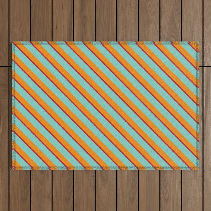 STRIPES - 003 - b Outdoor Rug Gallery Image 1