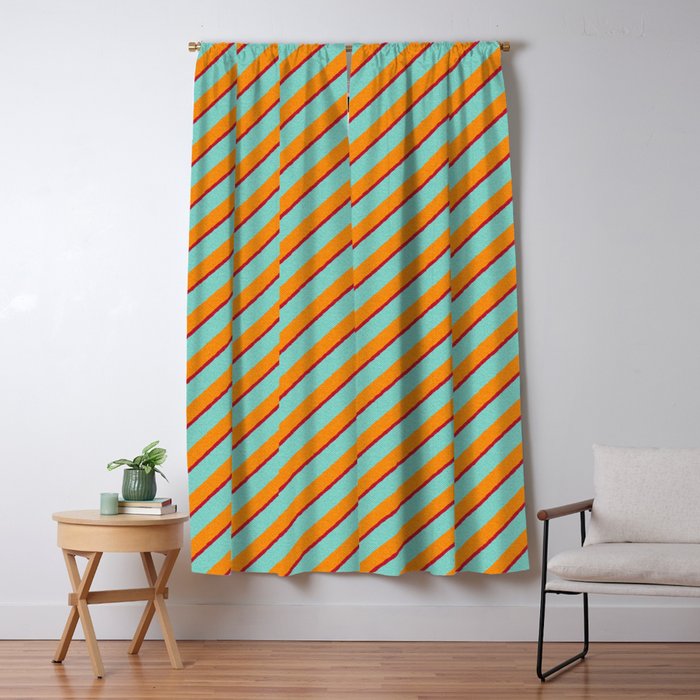 STRIPES - 003 - b Window Curtain Gallery Image 5