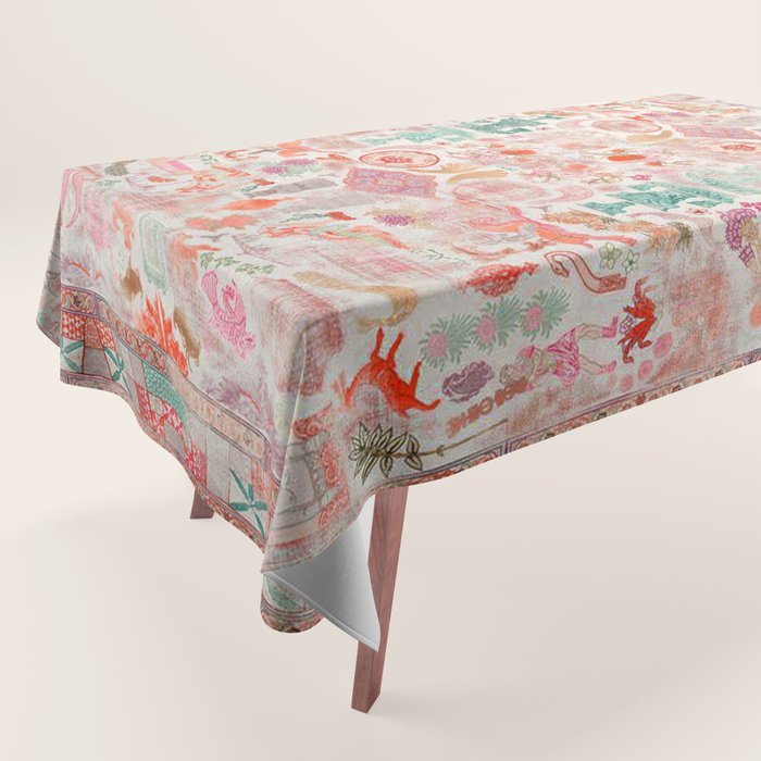 Pattern Design Tablecloth Gallery Image 1