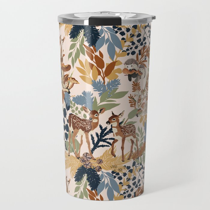 Colorful Forest Animals A Travel Mug Gallery Image 1