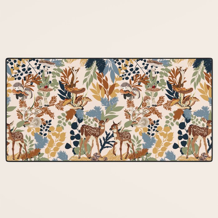 Colorful Forest Animals A Desk Mat Gallery Image 3