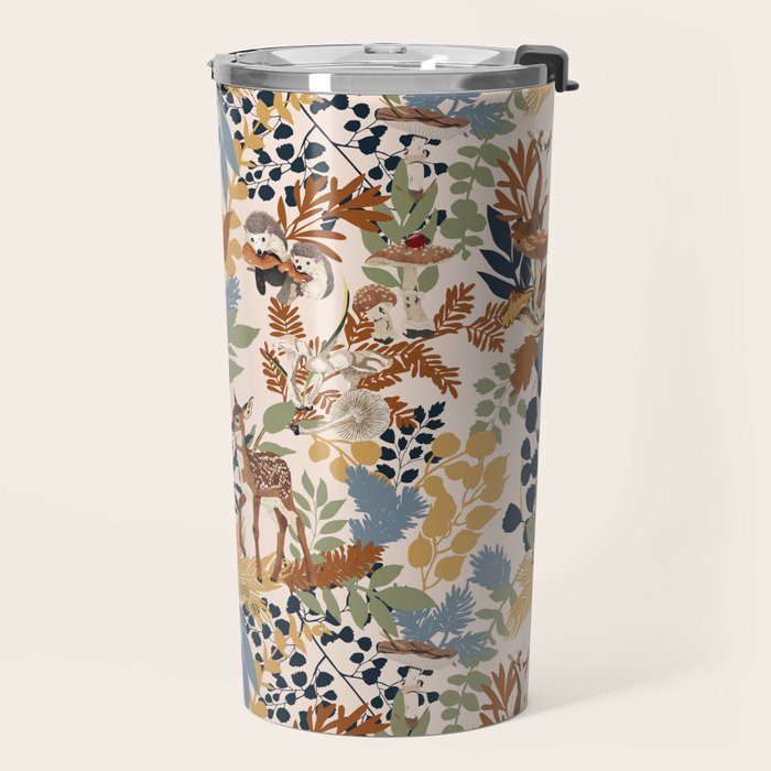 Colorful Forest Animals A Travel Mug Gallery Image 2