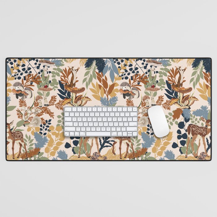 Colorful Forest Animals A Desk Mat Gallery Image 1