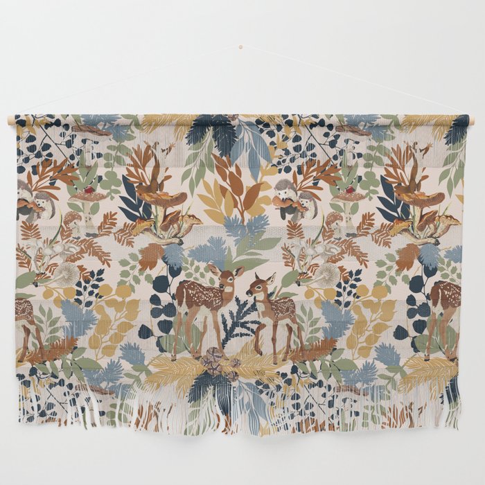 Colorful Forest Animals A Wall Hanging Gallery Image 1