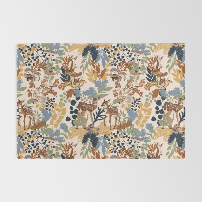Colorful Forest Animals A Rug Gallery Image 2